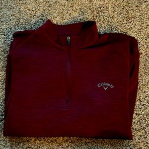 Callaway half zip XXL
